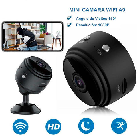 Mini Cámara HD WiFi con Visión Nocturna